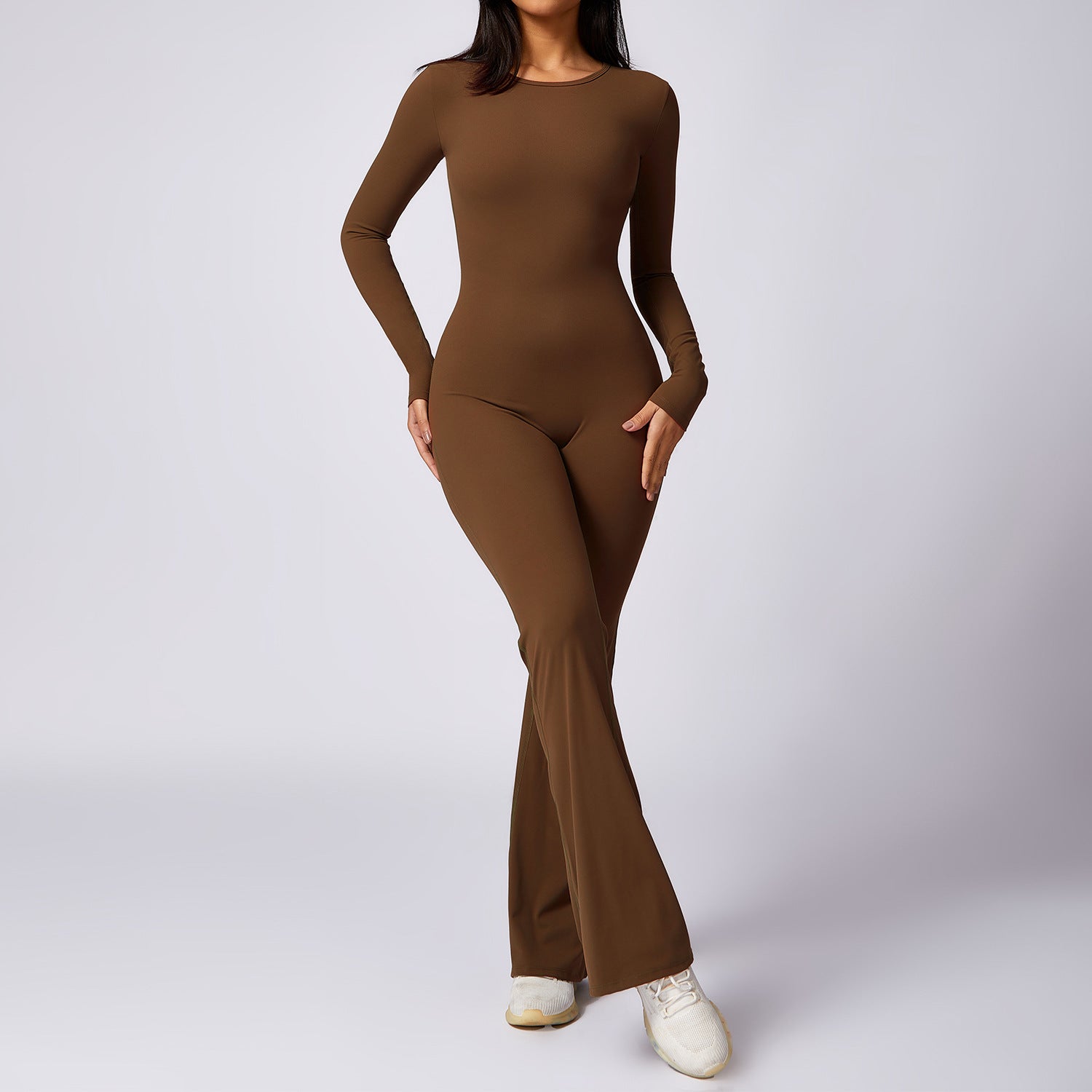 Women’s Pullover Jumpsuit – Moisture-Wicking, Hip-Length Activewear
