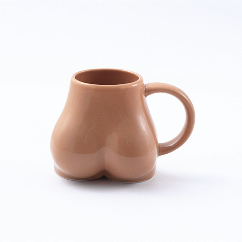 Creative Irregular Ceramic Mug – Heat-Resistant Personalized Cup