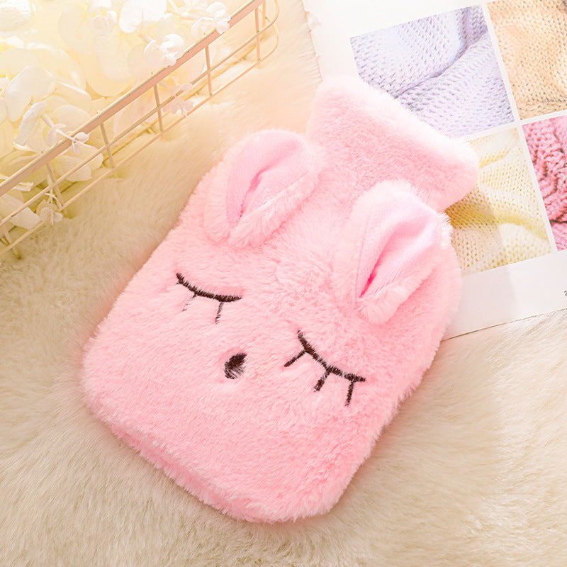 Plush Hand Warmer – Removable & Washable Hot Water Bottle, Cute Animal Design