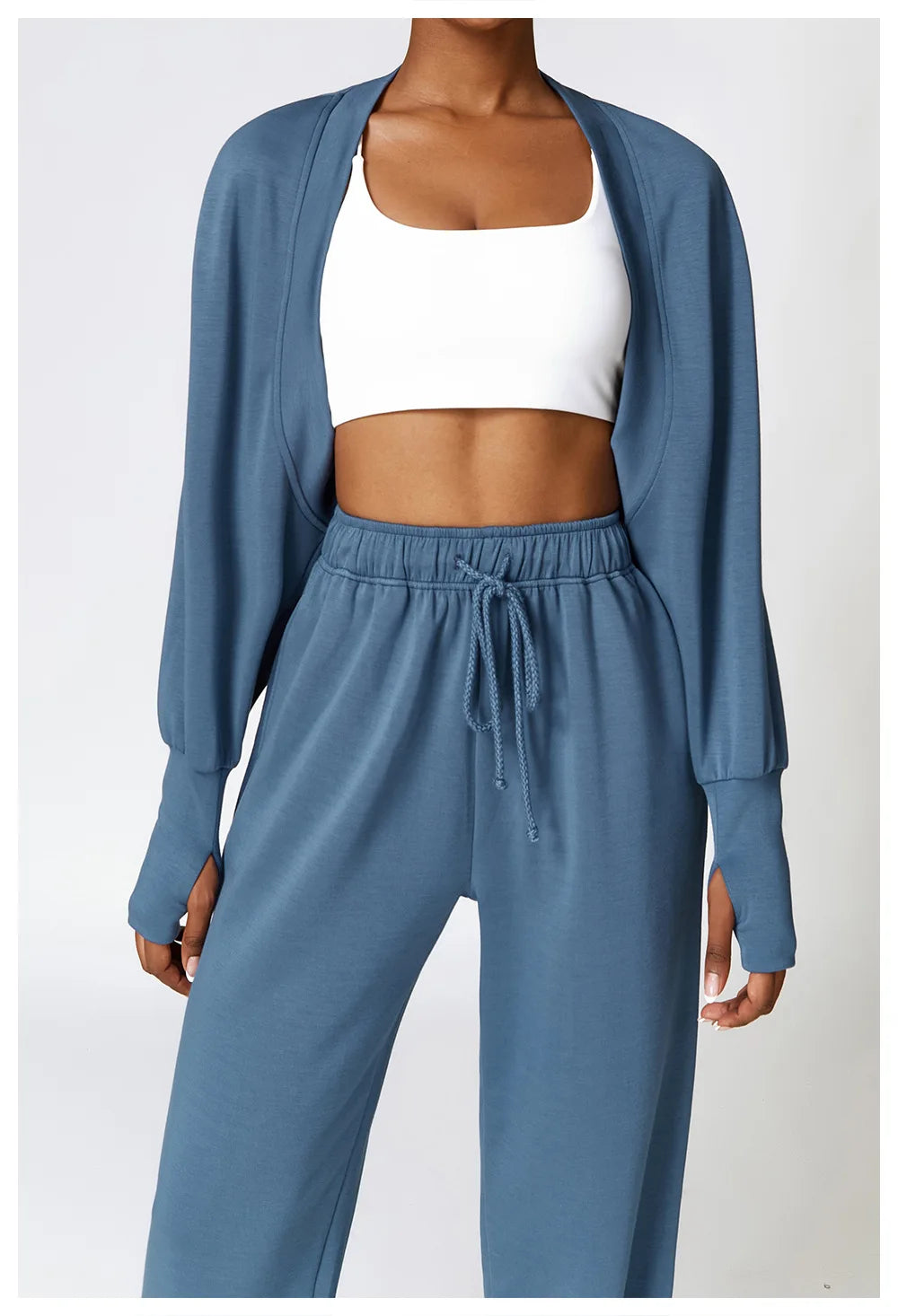 Women's Spring Jogger Set – Joggers | Casual Solid Color Trousers