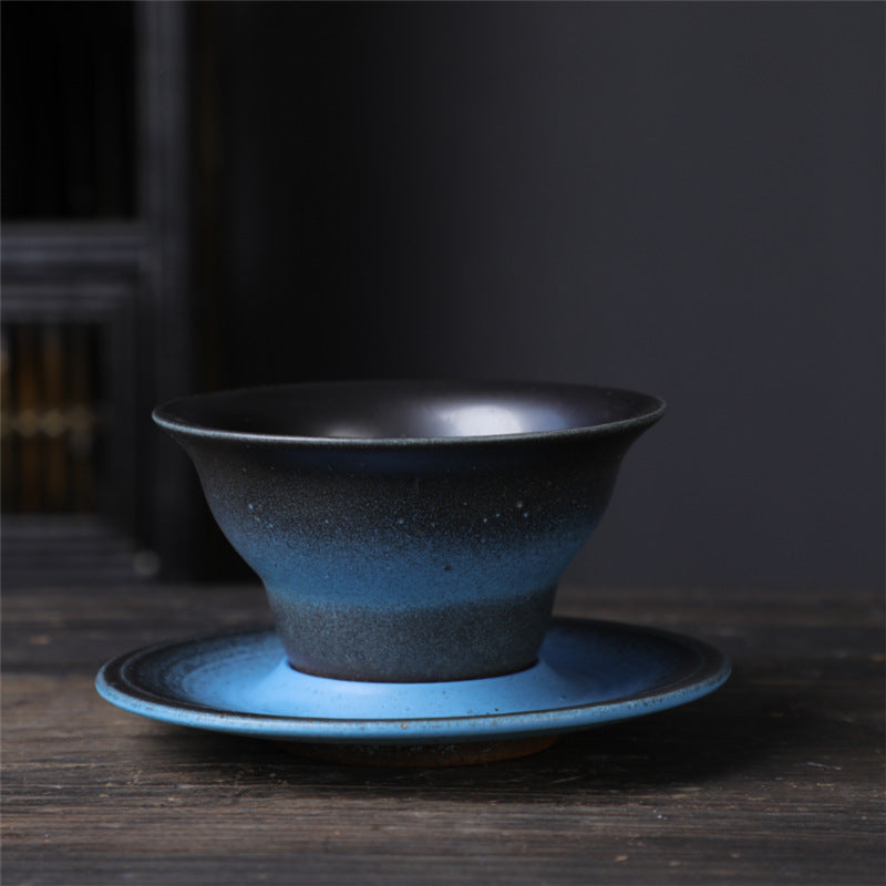Japanese Style Porcelain Mug Set – Eco-Friendly Coffee Cups with Saucer