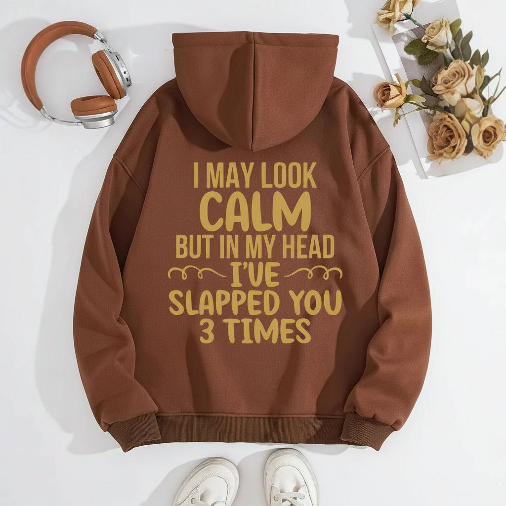 Sweatshirt oversized - POSSO PARECER CALMO