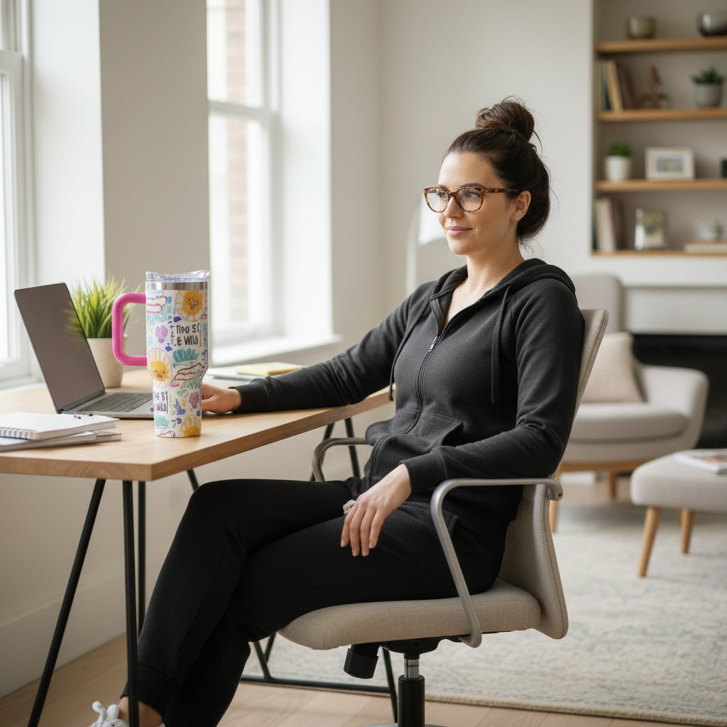 Large-Capacity Stainless Steel Car Cup – Leak-Proof, Insulated & Travel-Ready