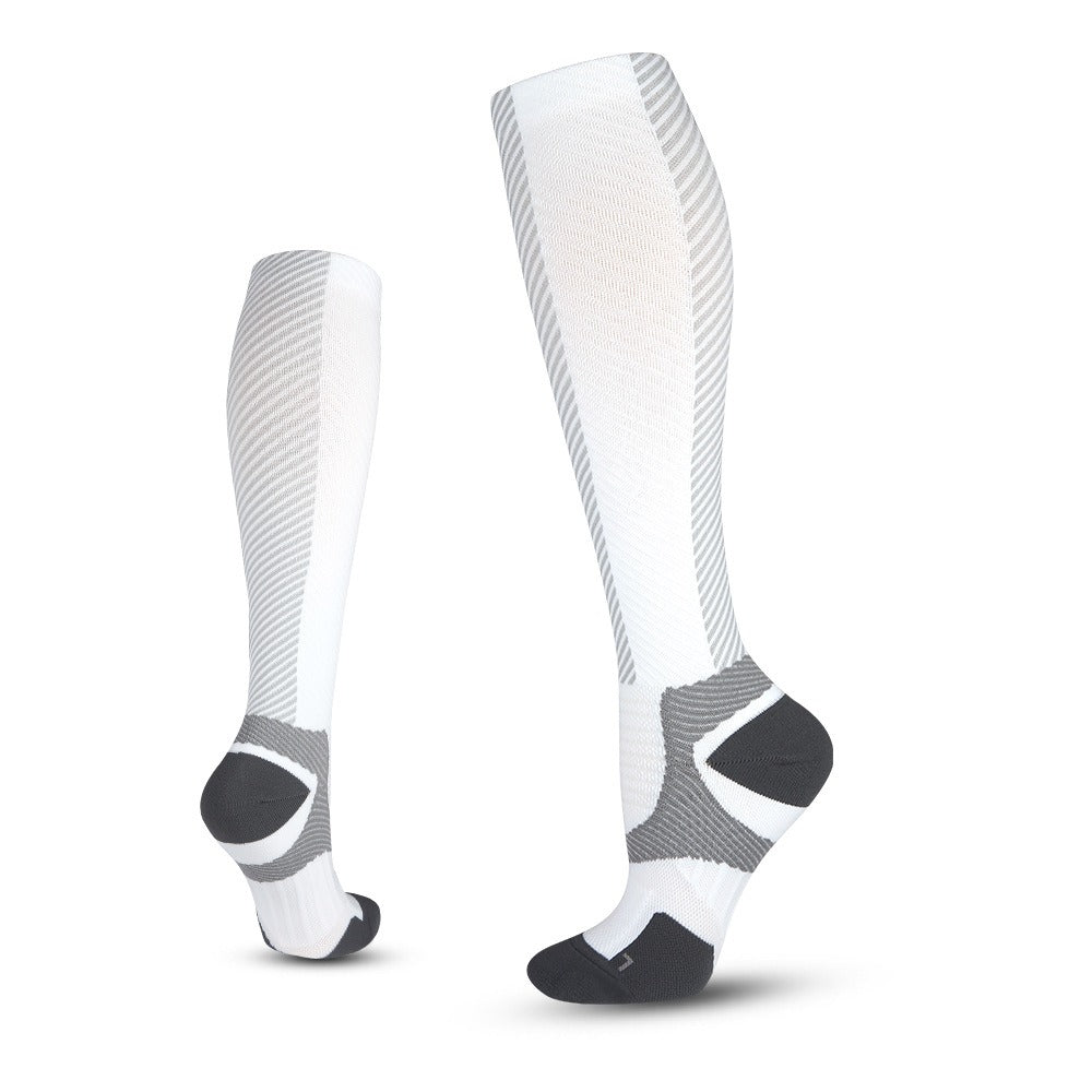Premium Nylon Sports Socks – Anti-Friction Performance, Color-Matched Design, Running-Ready Comfort