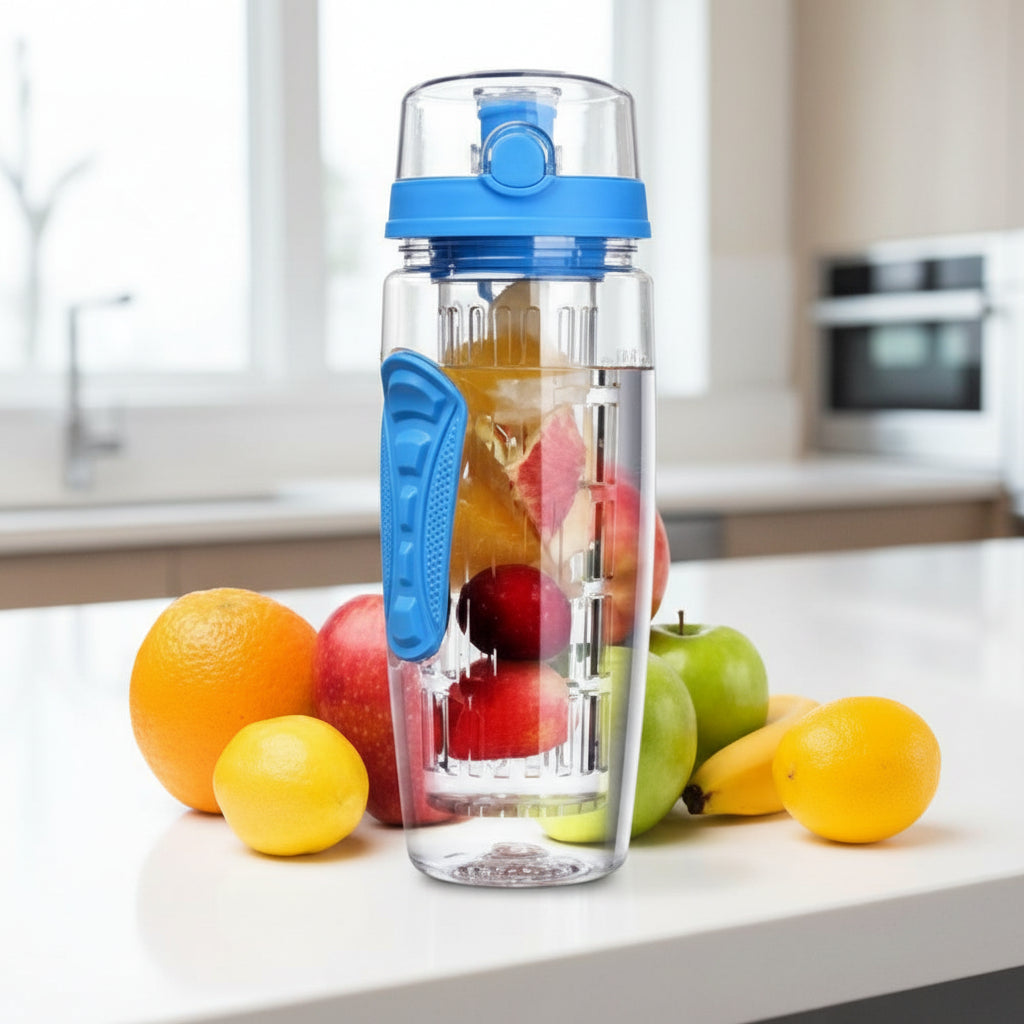 1000ml Outdoor Fruit Infuser Water Bottle – BPA-Free Tritan | Healthy Hydration On-the-Go