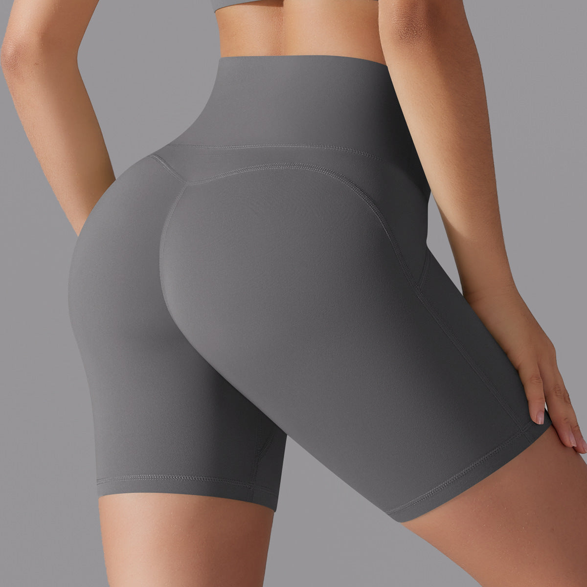 Women’s High Waist Yoga Shorts – Seamless, Stretchy, Moisture-Wicking Activewear for Fitness & Everyday Comfort