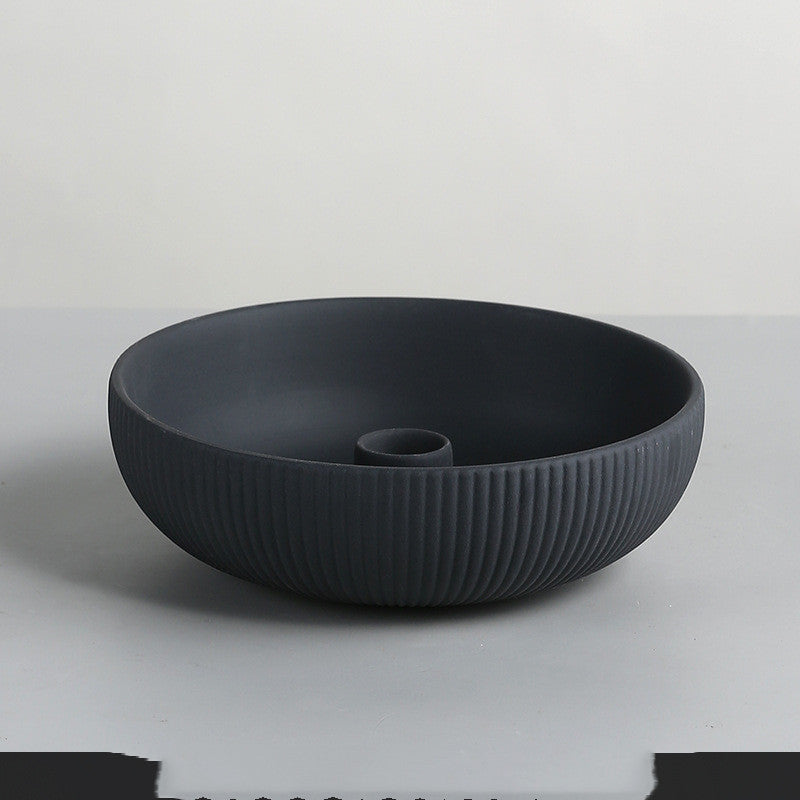 Handmade Porcelain Candle Jar – Modern Minimalist Home Decor