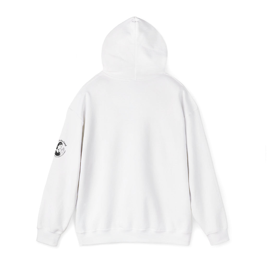 Sweatshirt com capuz branco clássico - Estilo cool