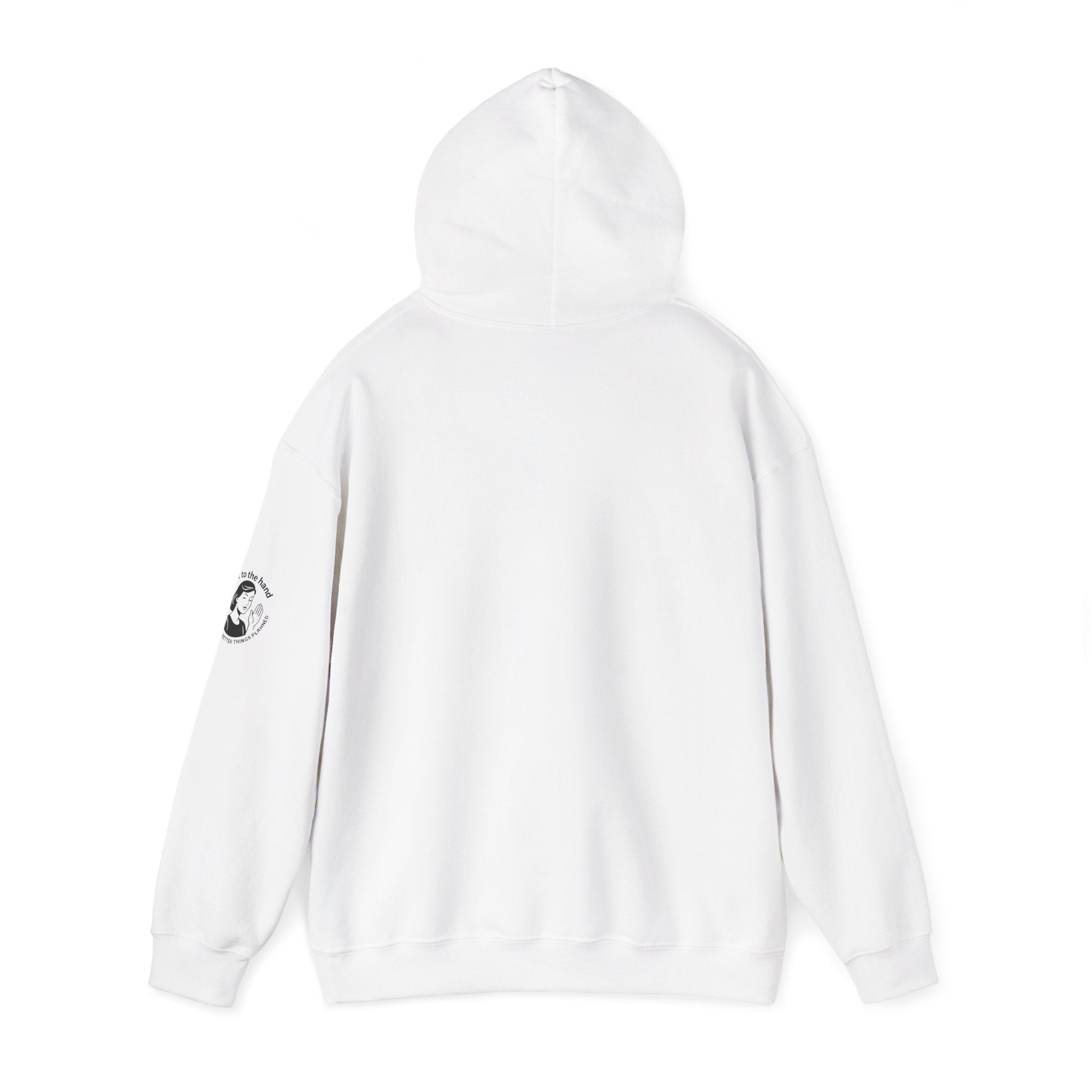 Classic White Pullover Hoodie - Cool Vibes