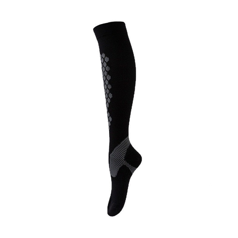 Sports Pressure Socks – Women’s Professional Compression Calf Socks for Running, Training & All-Season Performance