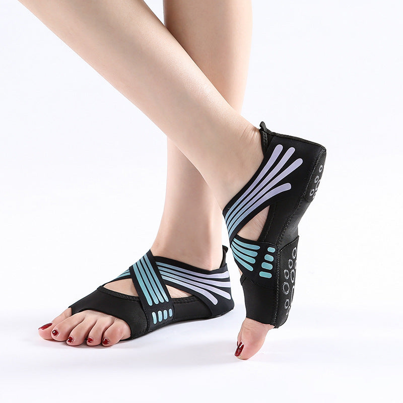 Professional Non-Slip Yoga Shoes – Soft, Breathable, Anti-Skid Pilates & Dance Fitness Footwear