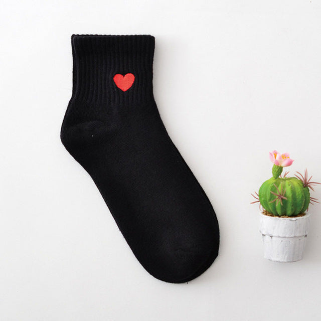 Unisex Cotton Short Socks – Breathable, Soft, Stretchy Casual Socks for Couples & Everyday Wear