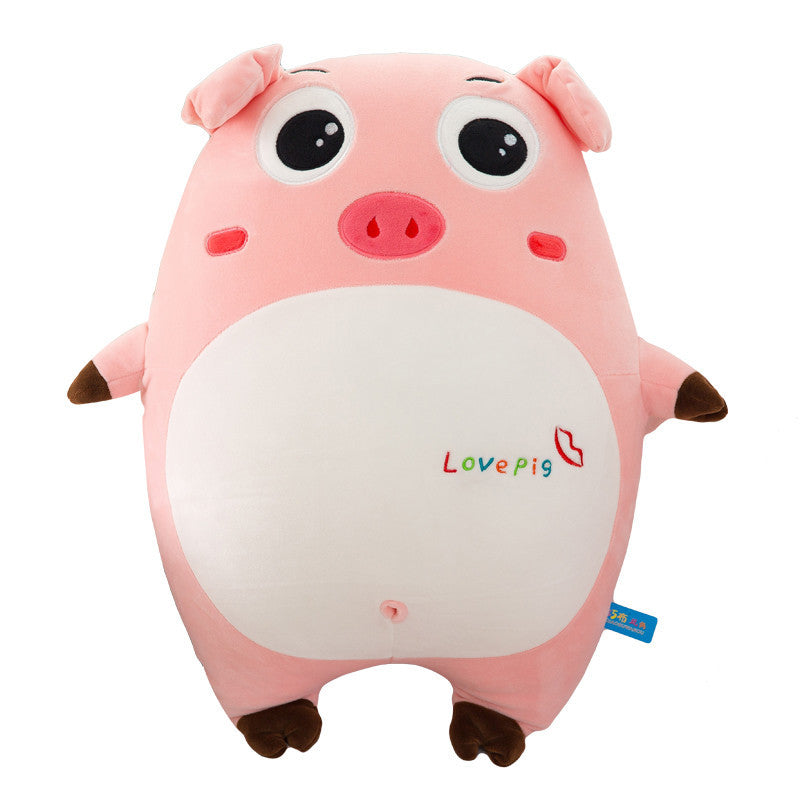 Cute Plush Pig Doll – Soft Short Plush Animal Toy Filled with Down Cotton