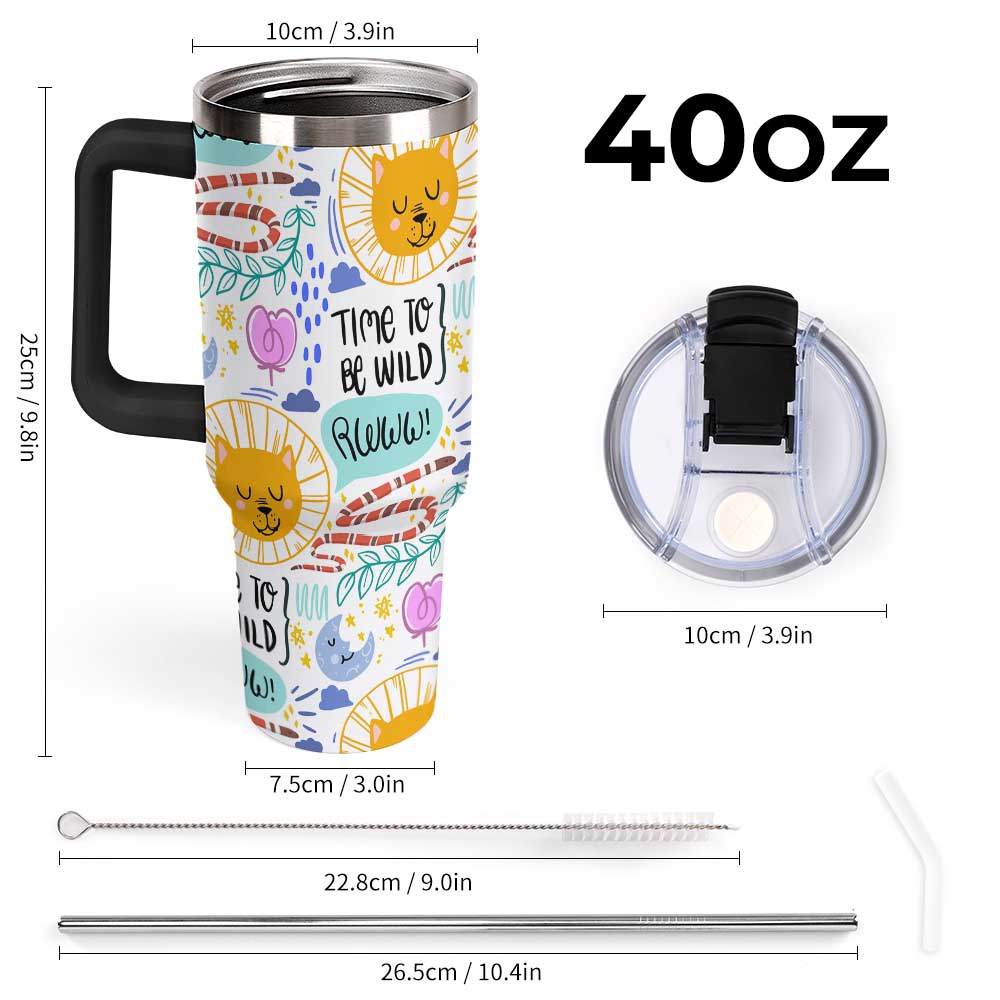 Large-Capacity Stainless Steel Car Cup – Leak-Proof, Insulated & Travel-Ready