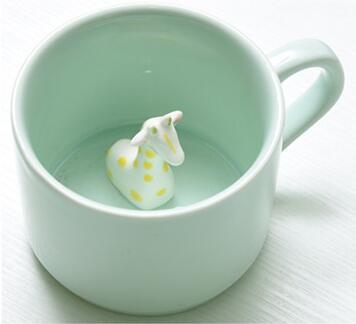 Chinese Zodiac Ceramic Mug – Cute 3D Animal Coffee Cup