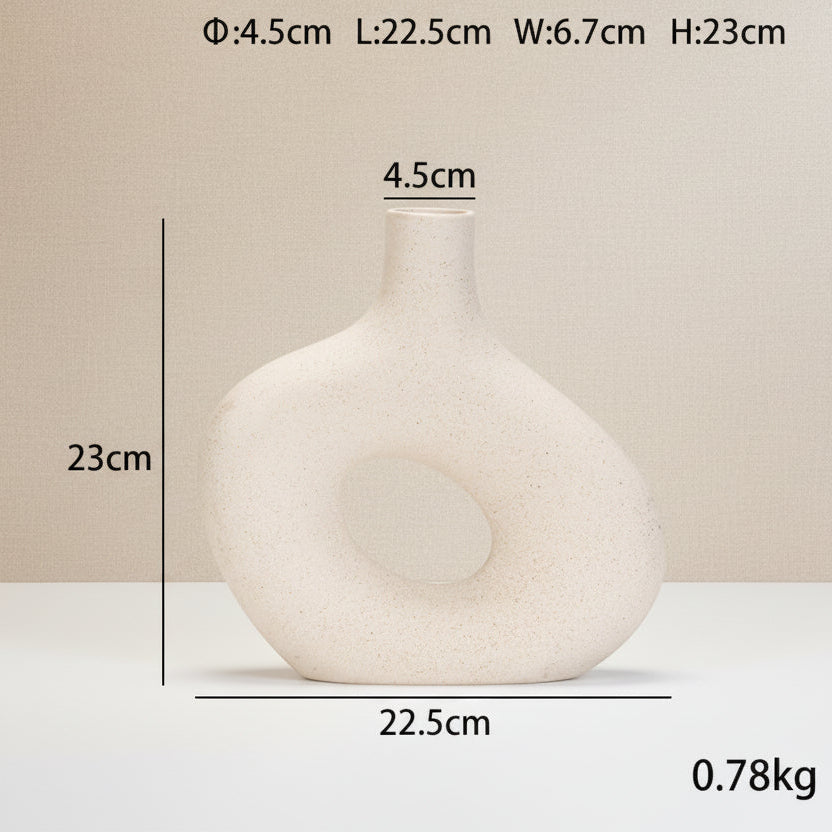 European Ceramic Vase – Luxury Living Room Display