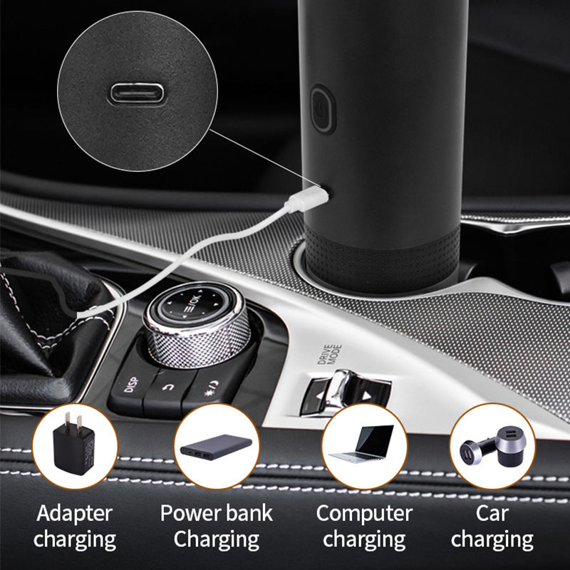 Upgraded 3-in-1 Cordless Coffee Maker – Portable Espresso Machine for Travel, Camping & Home | Capsule & Ground Coffee Compatible