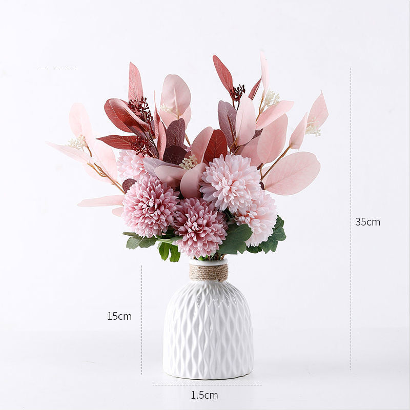 Nordic Ceramic Vase – Minimalist Decorative Hanging Ornament