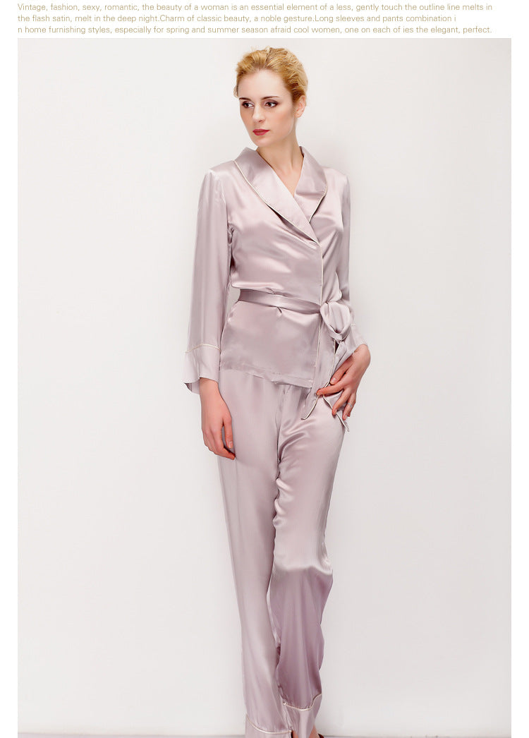 Luxury Women’s Mulberry Silk Pajamas – Premium 100% Mulberry Silk Sleepwear Set
