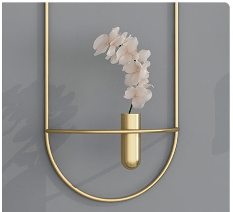 3D Metal Candle Holder – Geometric Wall & Table Home Decoration