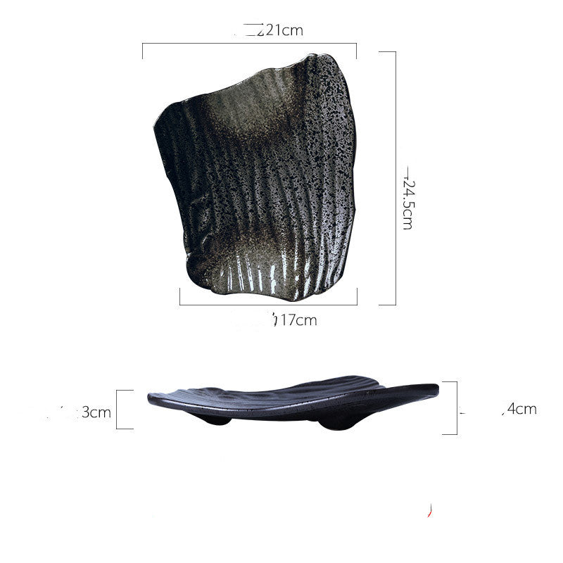 Irregular Porcelain Bowl – Elegant Handmade Ceramic Tableware