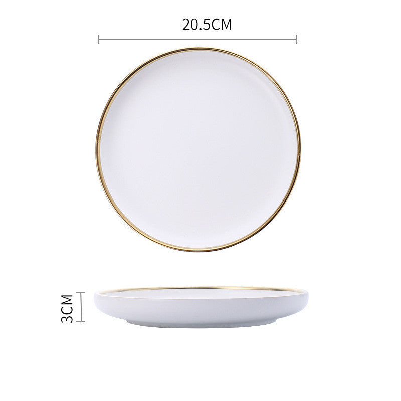 PremiumTableware Set – Elegant White Bowls, Plates & Spoon