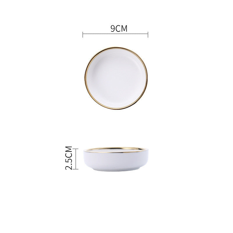 PremiumTableware Set – Elegant White Bowls, Plates & Spoon