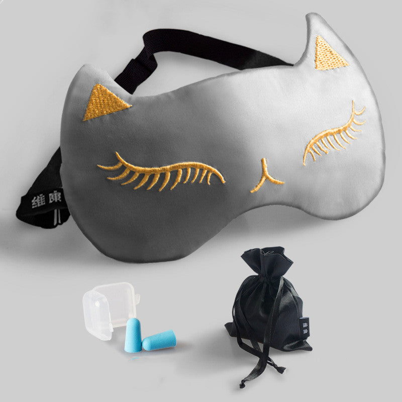 Silk Eye Mask for Sleep | Breathable, Ice Compress & Sleep Relief for Women