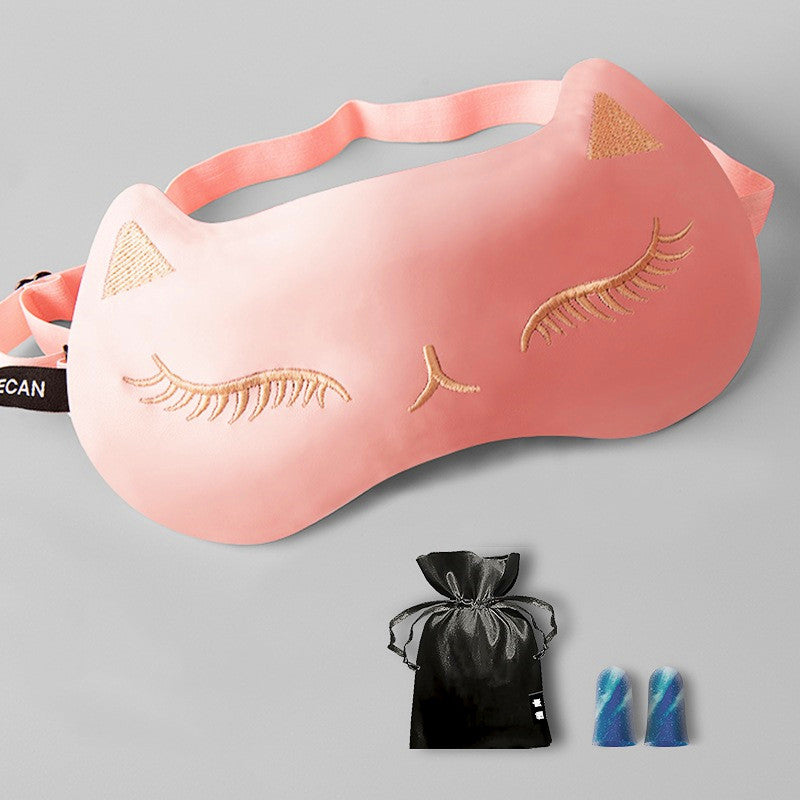 Silk Eye Mask for Sleep | Breathable, Ice Compress & Sleep Relief for Women