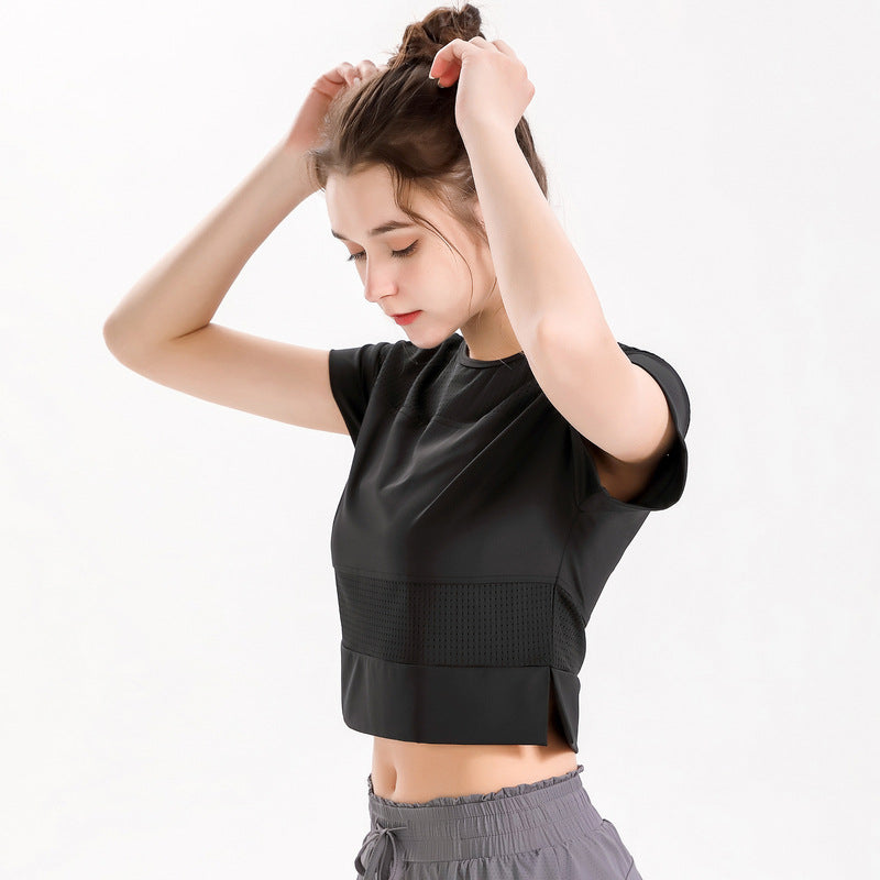 Premium Milk Silk Fitness T-shirt for Running, Gym & Active Sports – Breathable & Stretchy