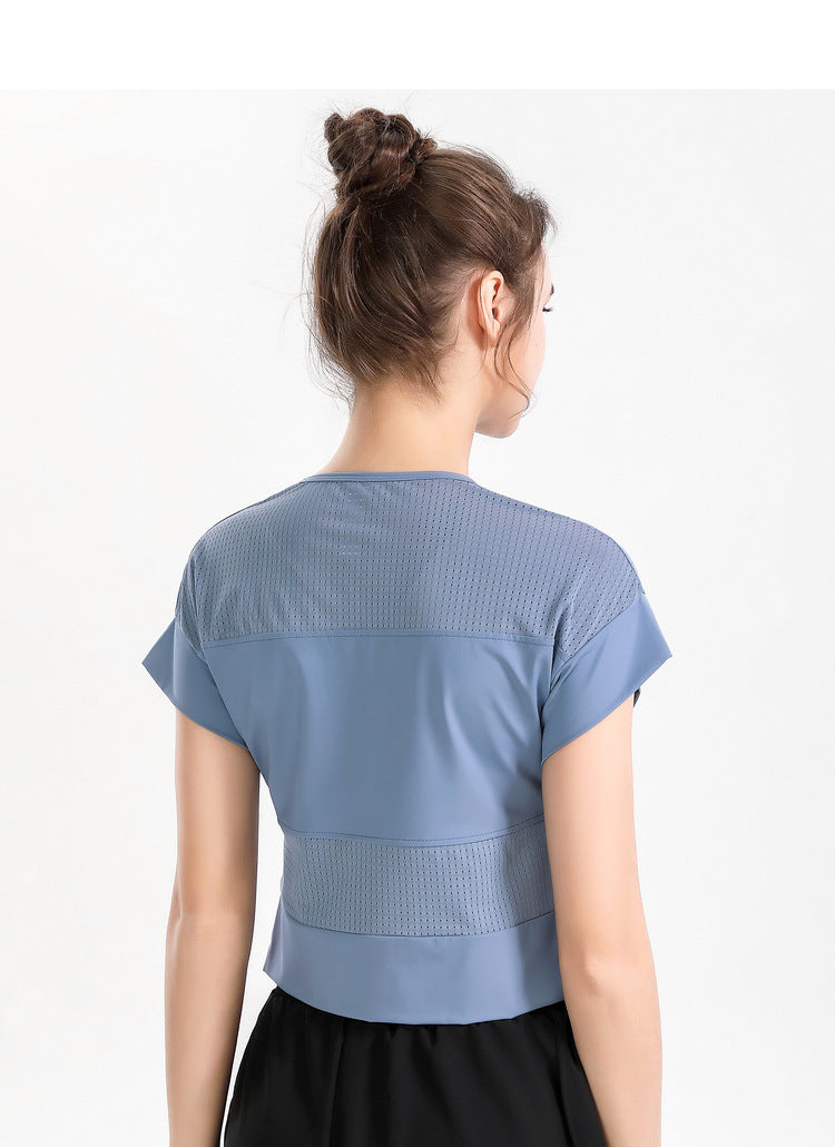 Premium Milk Silk Fitness T-shirt for Running, Gym & Active Sports – Breathable & Stretchy