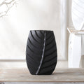 Modern Leaves Ceramic Vase – Nordic Table Decoration for Home
