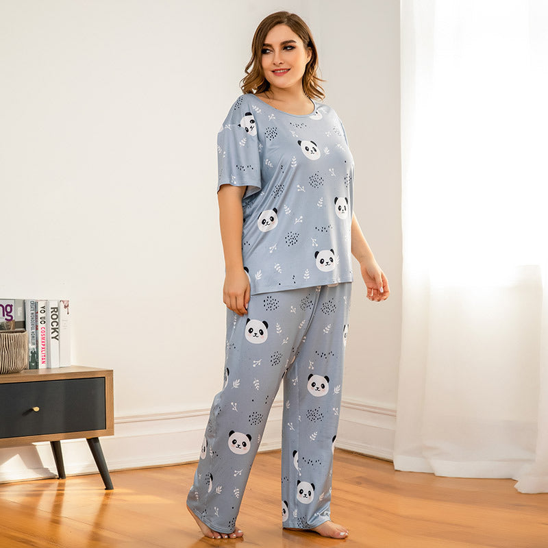 Light Blue Pajama Set – Comfortable Sleepwear for Women