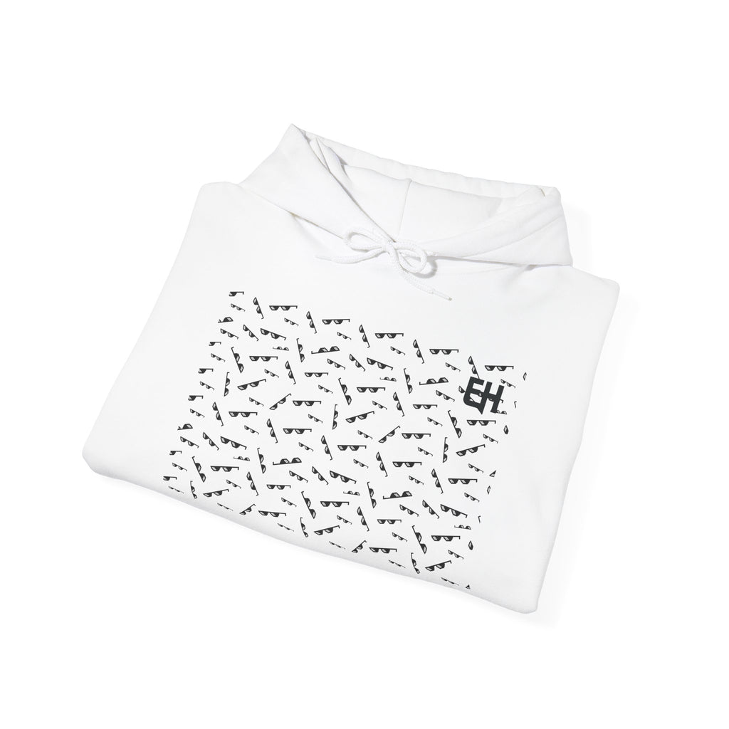 Sweatshirt com capuz branco clássico - Estilo cool
