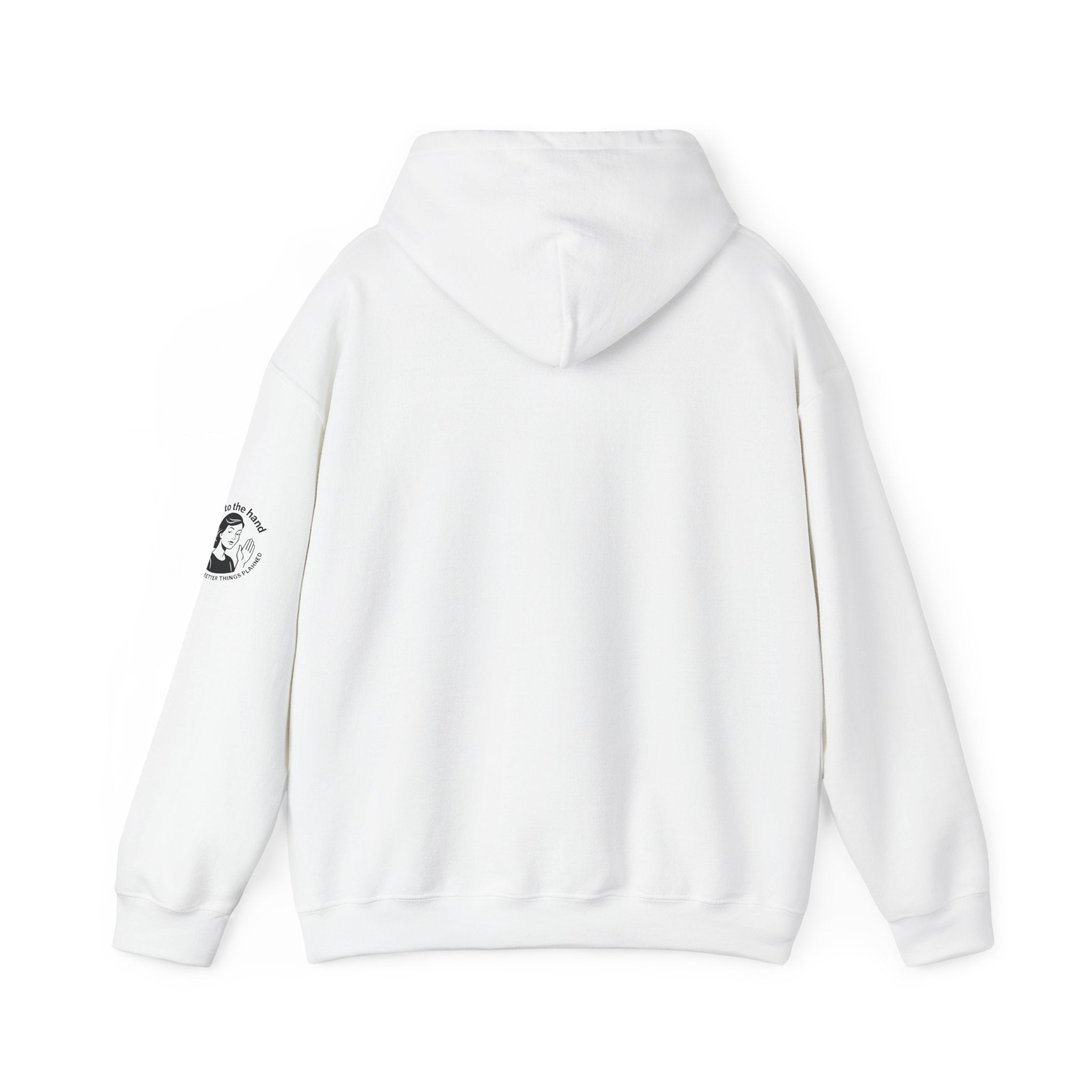 Classic White Pullover Hoodie - Cool Vibes