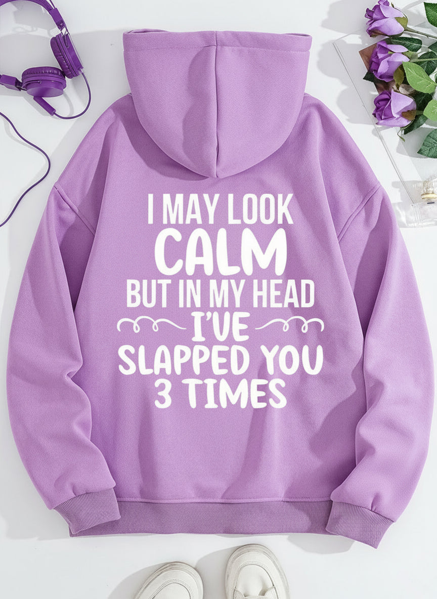 Sweatshirt oversized - POSSO PARECER CALMO