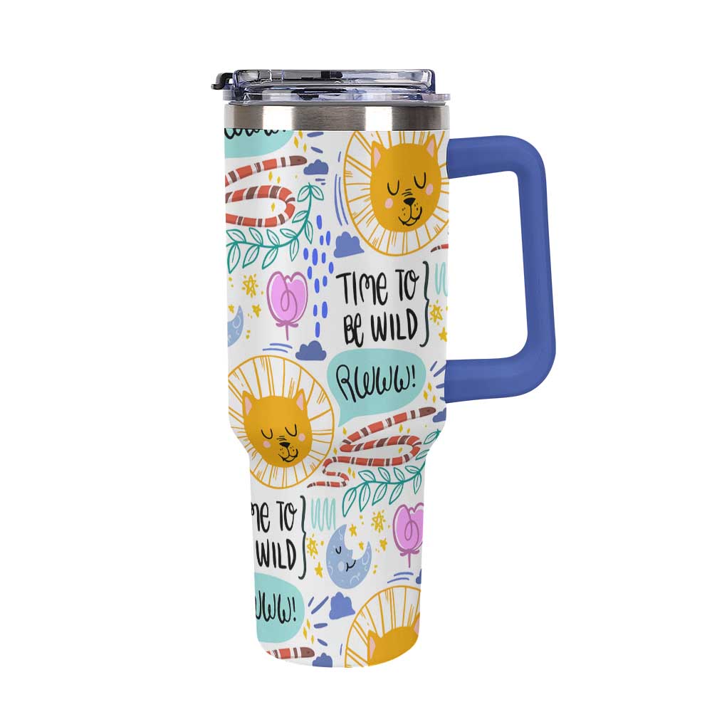 Large-Capacity Stainless Steel Car Cup – Leak-Proof, Insulated & Travel-Ready