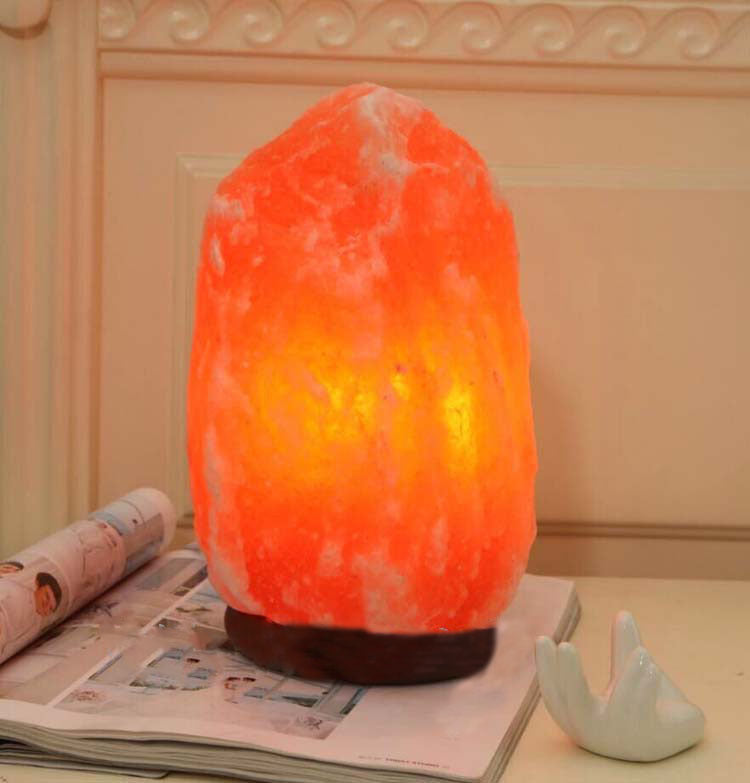 Natural Himalayan Salt Rock Night Light – Wellness, Meditation & Ritual Ambient Lamp