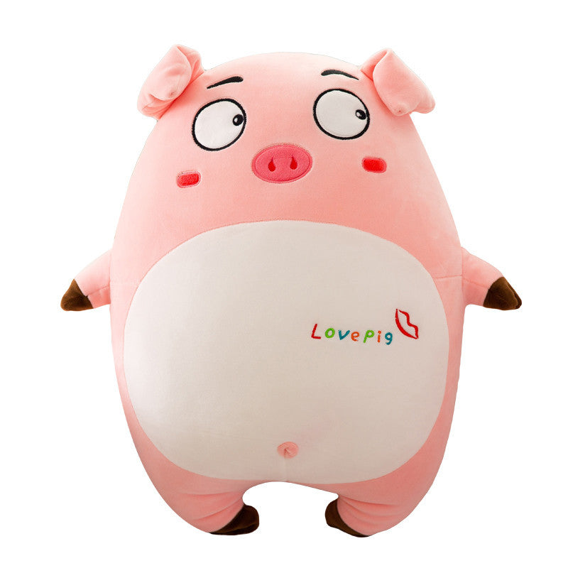 Cute Plush Pig Doll – Soft Short Plush Animal Toy Filled with Down Cotton