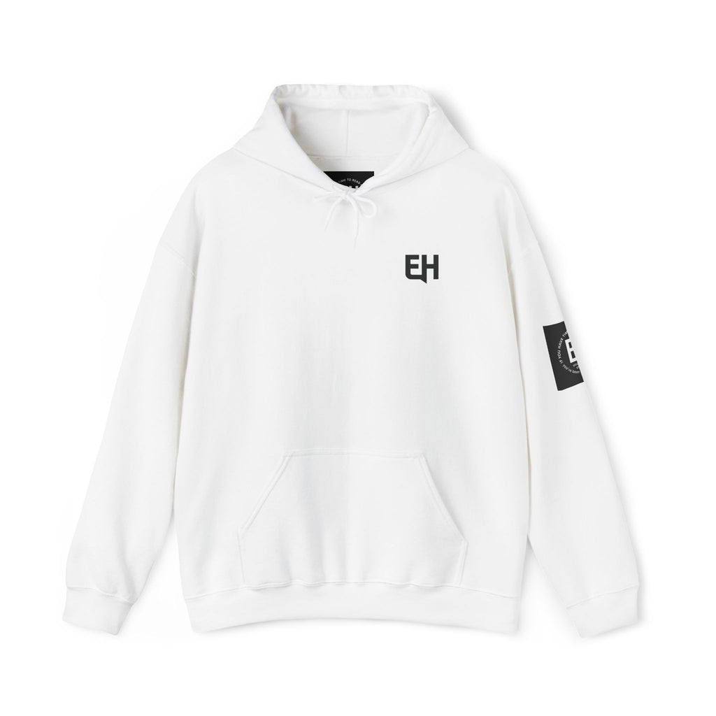 Sweatshirt com capuz clássico branco - Branco