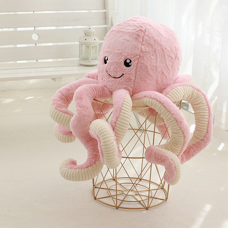 Cute Octopus Plush Toy – Soft Stuffed Short Plush for Women & Home Decor