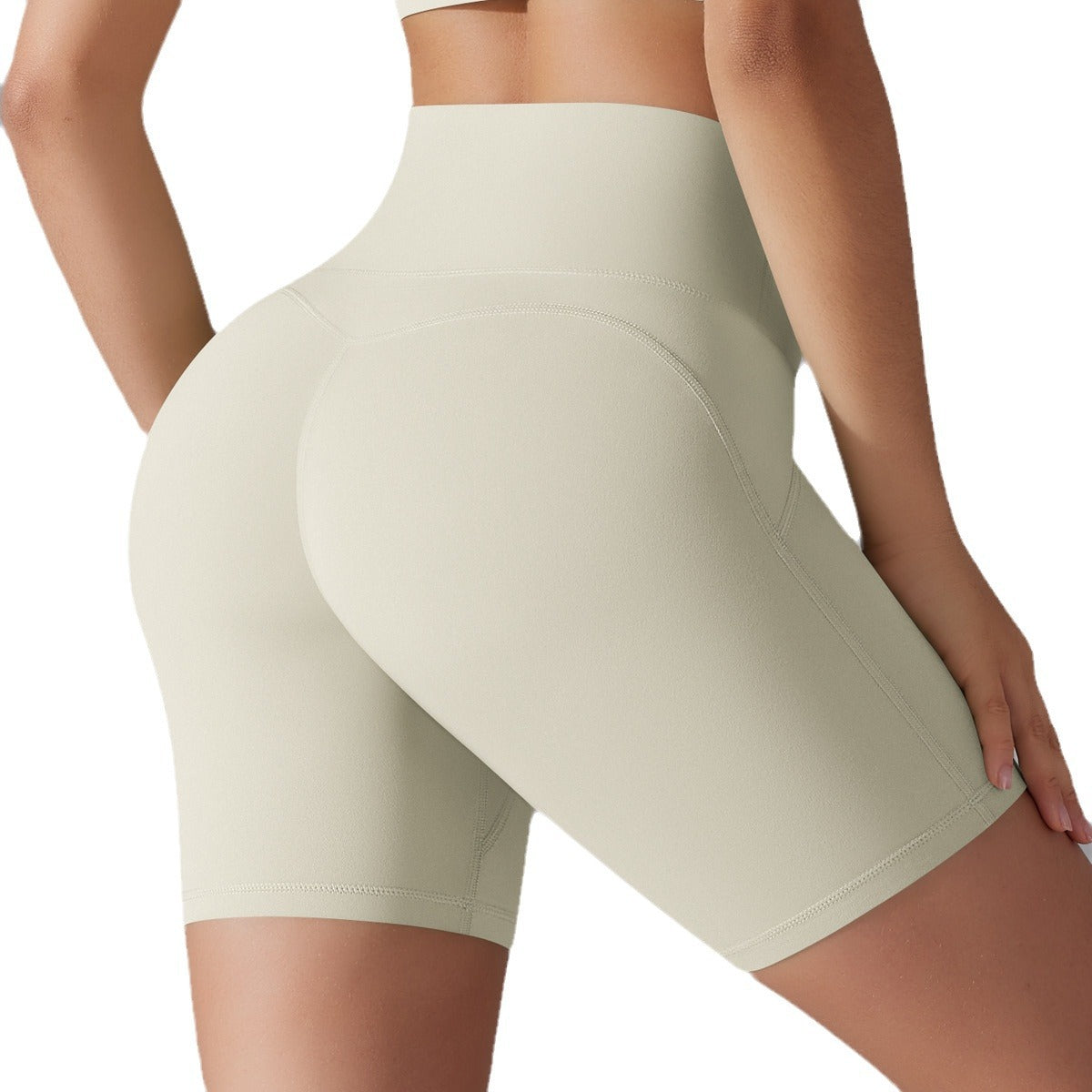Women’s High Waist Yoga Shorts – Seamless, Stretchy, Moisture-Wicking Activewear for Fitness & Everyday Comfort