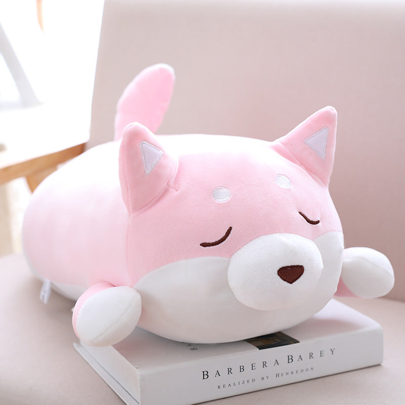Cute Fat Shiba Inu Plush Toy – Soft Kawaii Dog Pillow