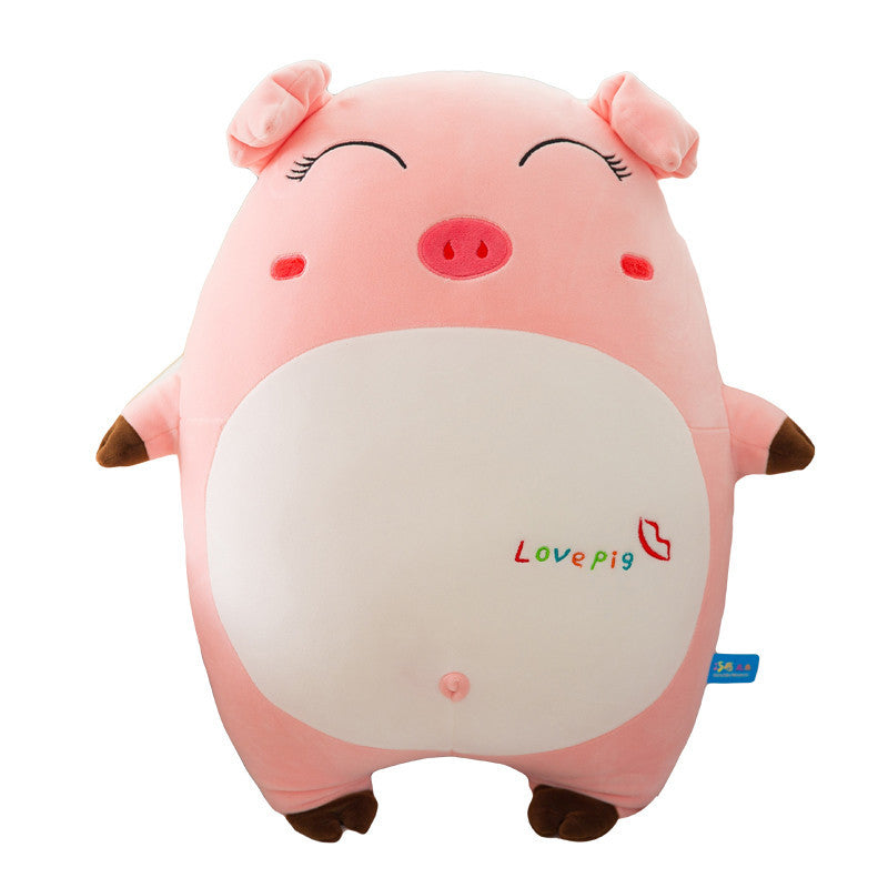 Cute Plush Pig Doll – Soft Short Plush Animal Toy Filled with Down Cotton