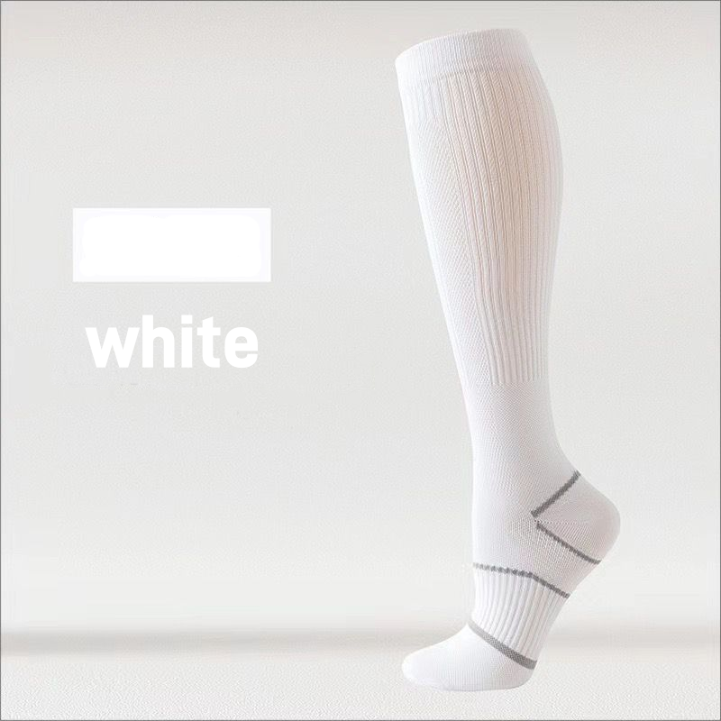 Breathable Compression Calf Socks – Quick-Dry, Anti-Slip, Odor-Proof High Calf Sports Socks