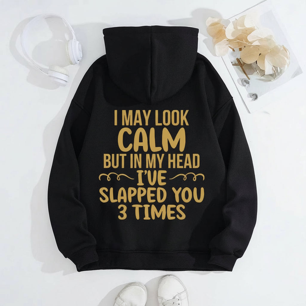 Sweatshirt oversized - POSSO PARECER CALMO