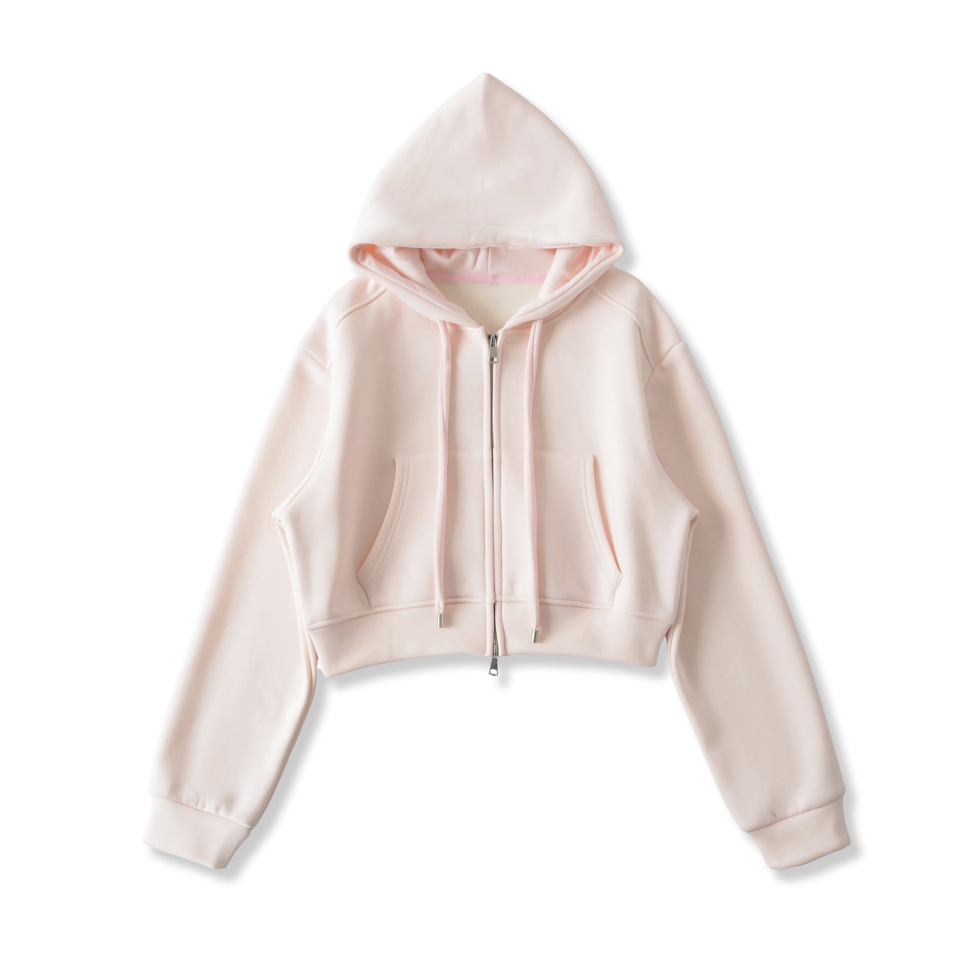 Stylish Polyester Velvet Zip-Up Hoodie– Cozy, Durable & Trendy