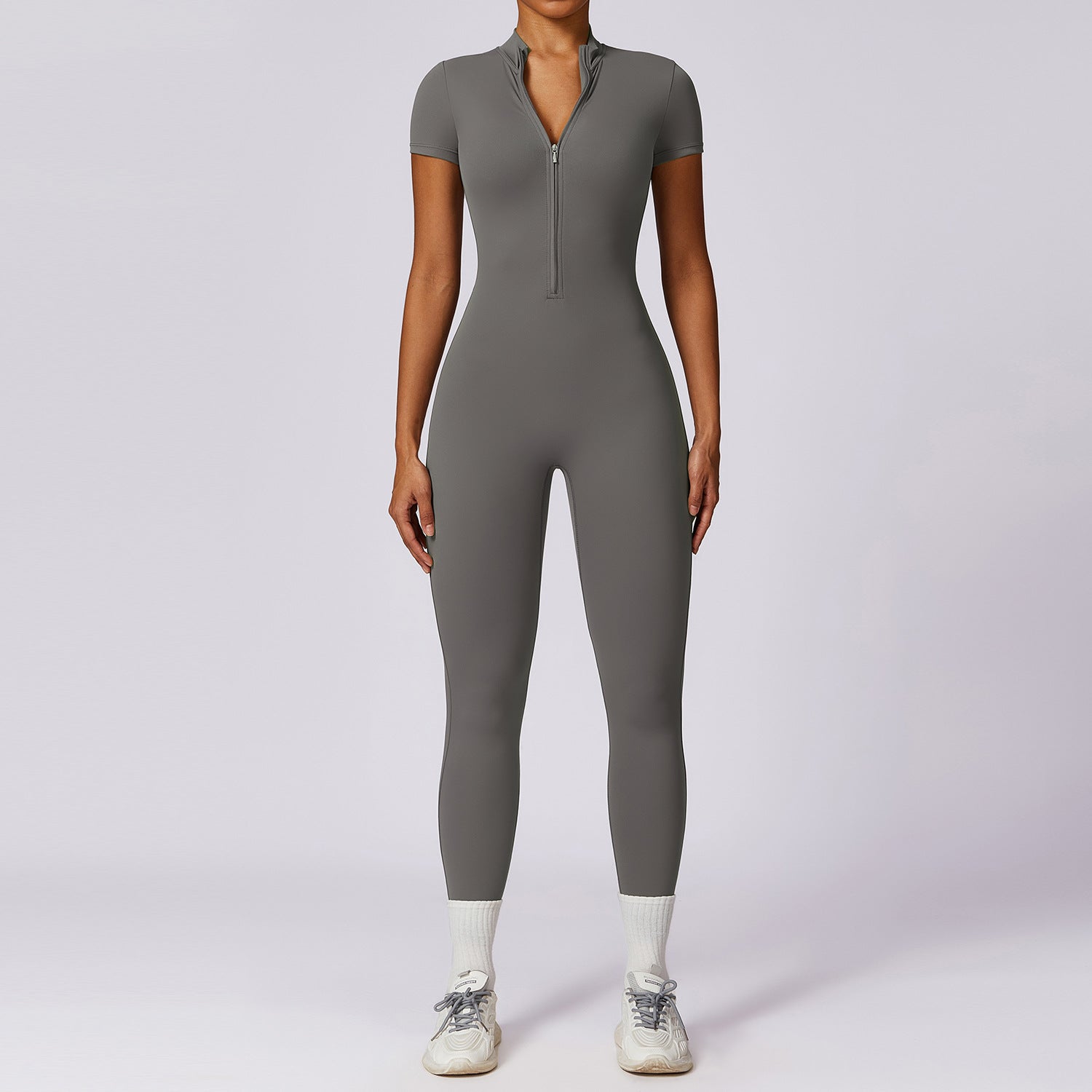 Women’s Pullover Sports Jumpsuit – Tight-Fit for Dance & Extreme Fitness