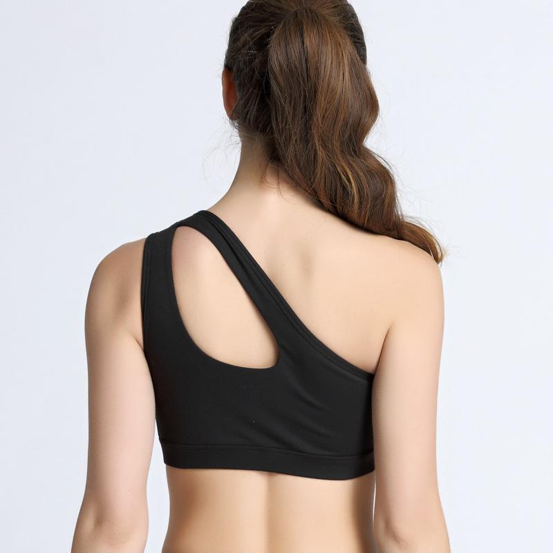 One Shoulder Sports Bra for Women – Large