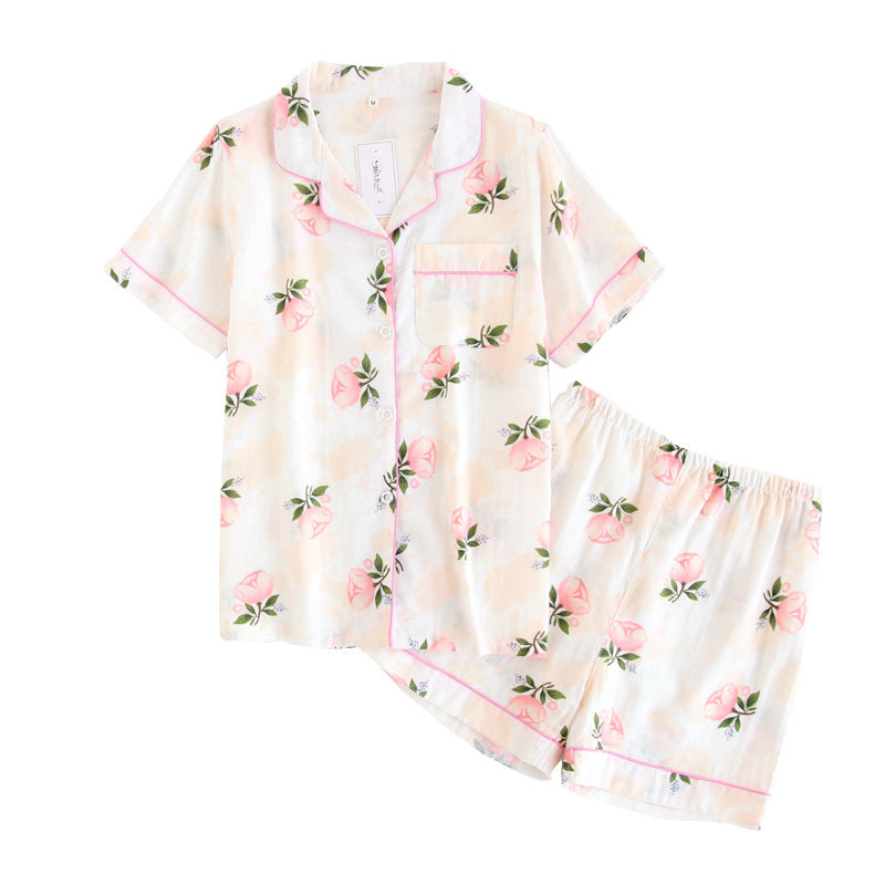 Soft & Breathable Cotton Yarn Pajamas Set – Cozy Sleepwear for Women